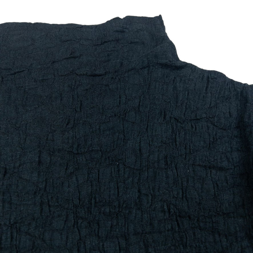 Vintage Plantation By Issey Miyake Mock Neck Long Sleeve Top Womens Size M