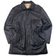 Vintage 2000s Burberry Nova Check Lined Leather Jacket Size L