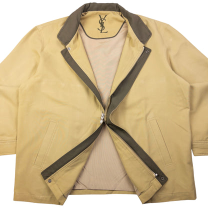 Vintage YSL Yves Saint Laurent Harrington Jacket Size XL