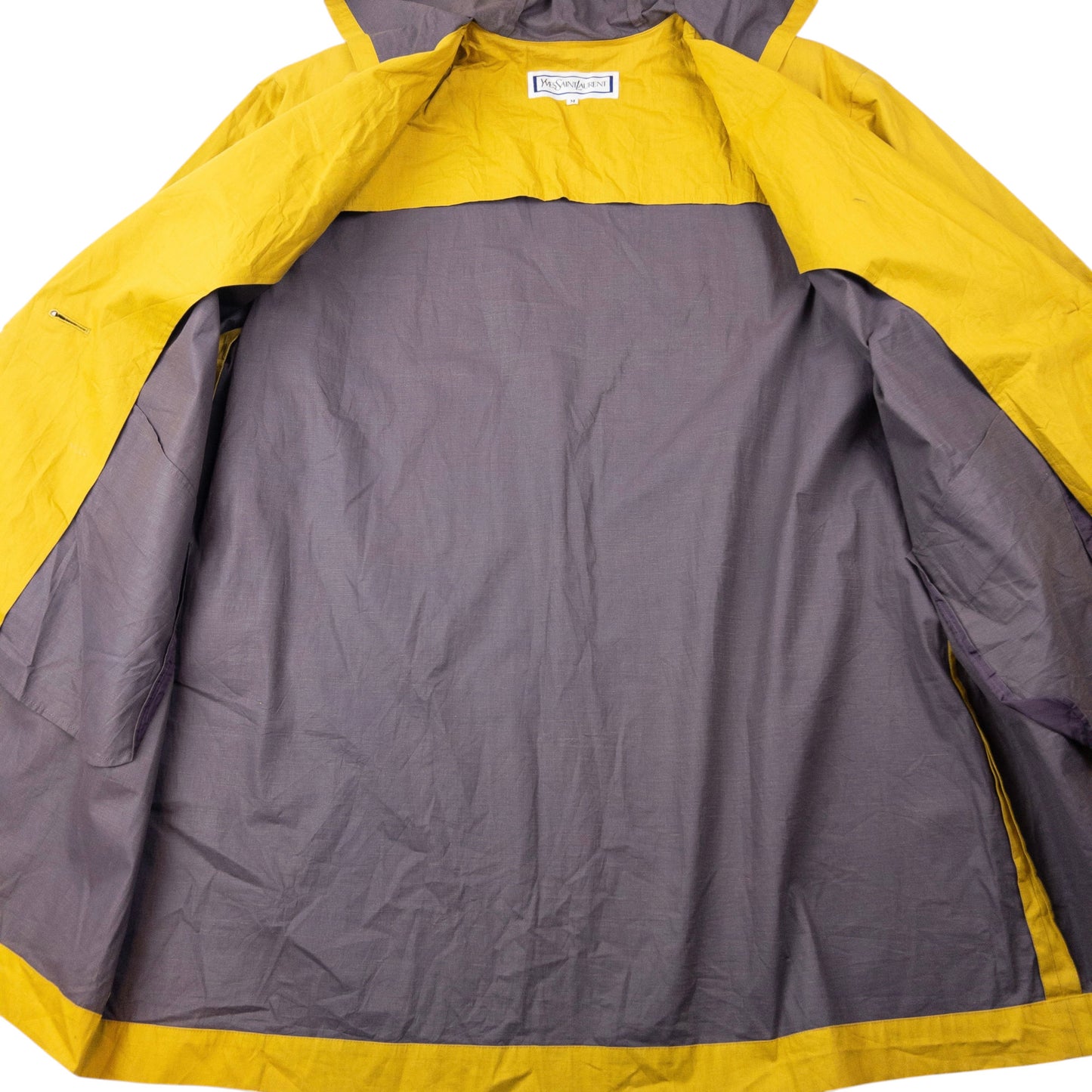 Vintage 80s YSL Yves Saint Laurent Button Up Jacket Size XL