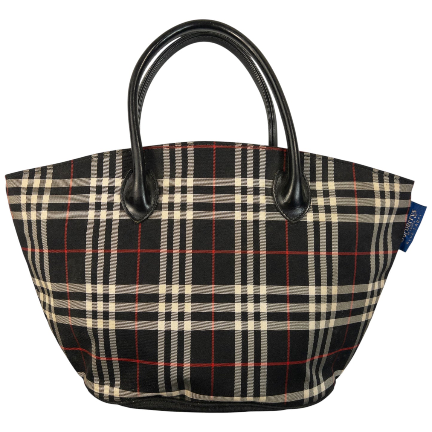Vintage 2000s Burberry Blue Label Nova Check Handbag