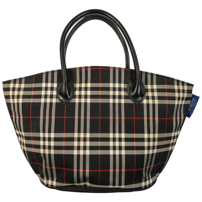 Vintage 2000s Burberry Blue Label Nova Check Handbag