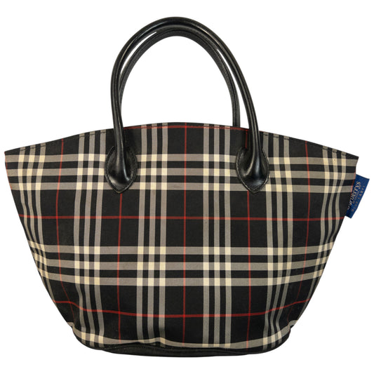 Vintage 2000s Burberry Blue Label Nova Check Handbag