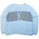 Vintage 2000s YSL Yves Saint Laurent Striped Jumper Size M