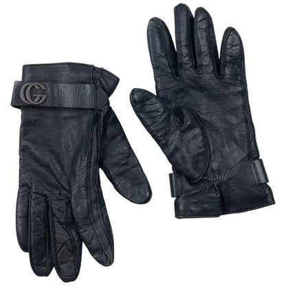 Vintage 2000s Gucci Leather Gloves