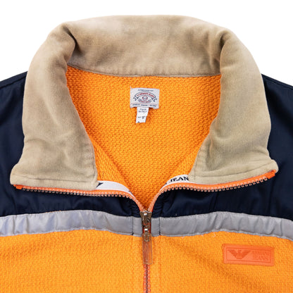 Vintage 90s Armani Jeans Zip Up Gilet Size XS