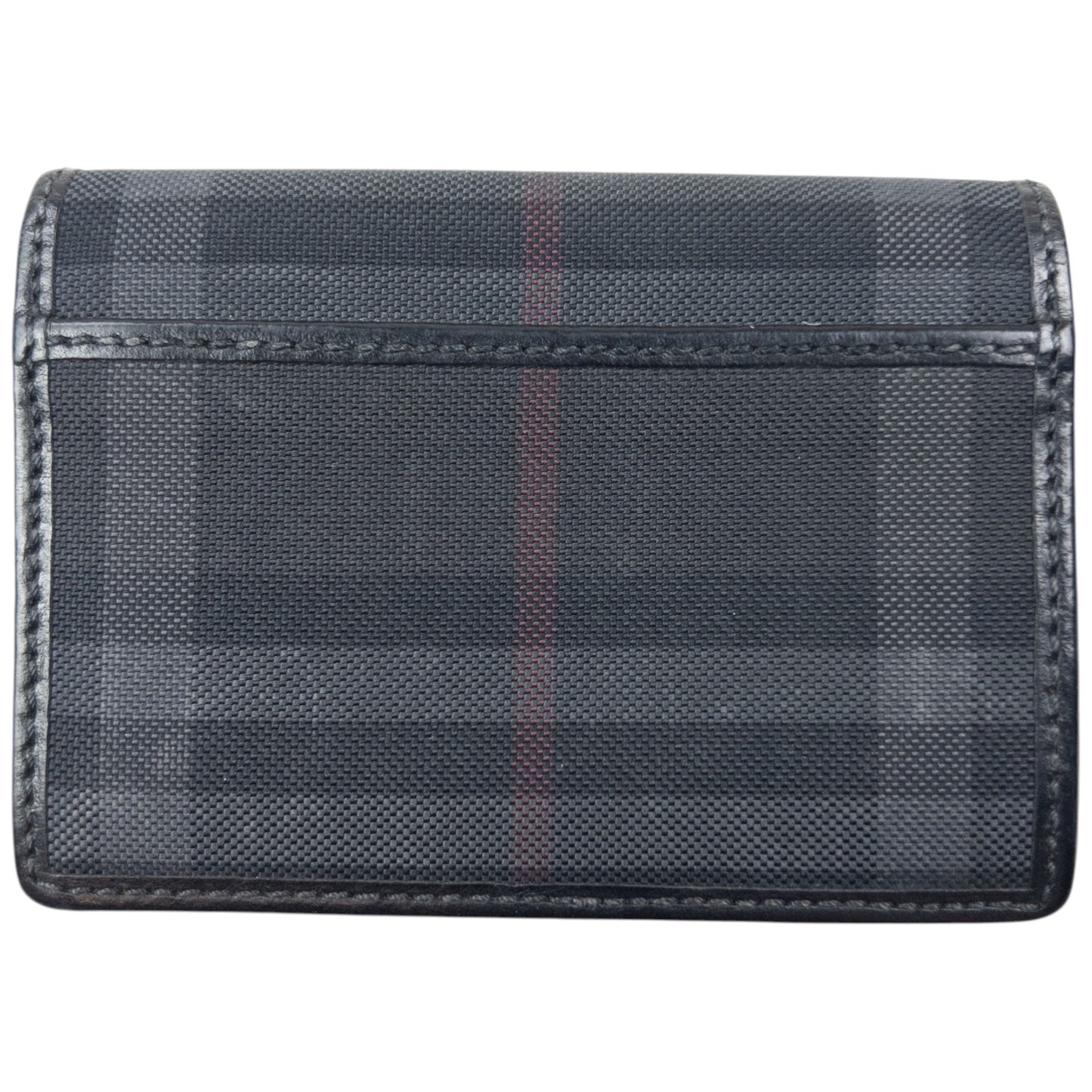 Vintage 2000s Burberry Nova Check Card Holder