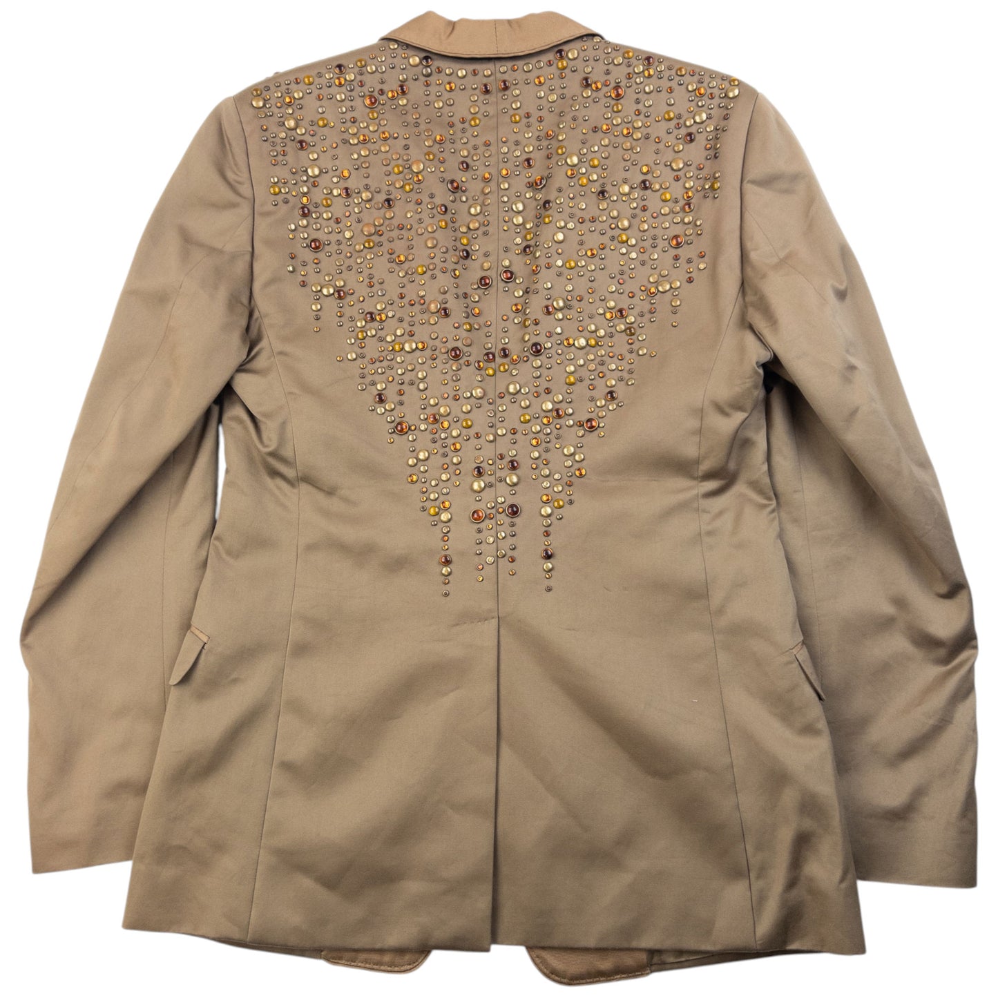 Vintage 2000s Dolce & Gabbana Embellished Blazer Jacket Size M