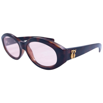 Vintage 2000s Gianni Versace Tortoise Shell Sunglasses
