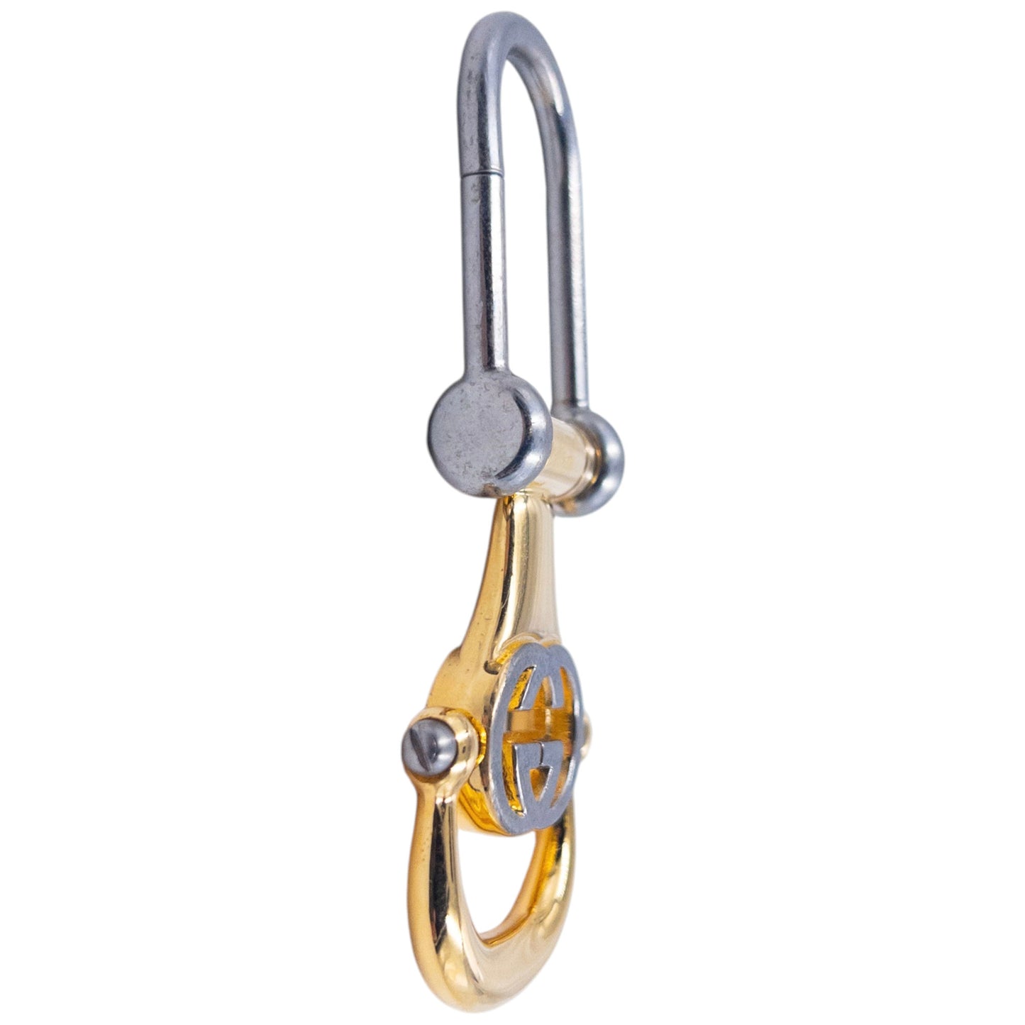 Vintage 80s Gucci Cut-Out Keyring