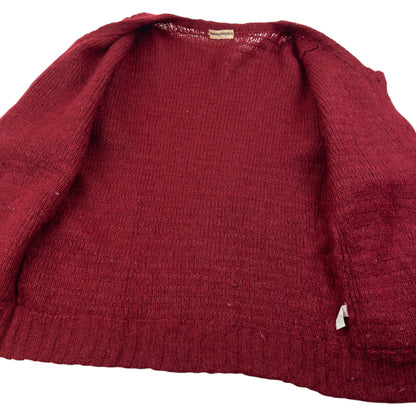 Vintage 80s Issey Miyake Wool Knit Cardigan Size M