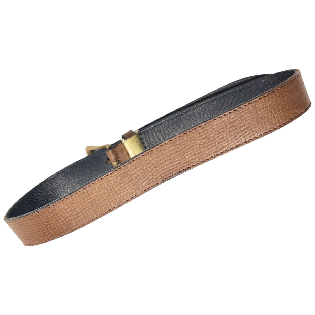 Vintage 2000s Issey Miyake Leather Belt Size S