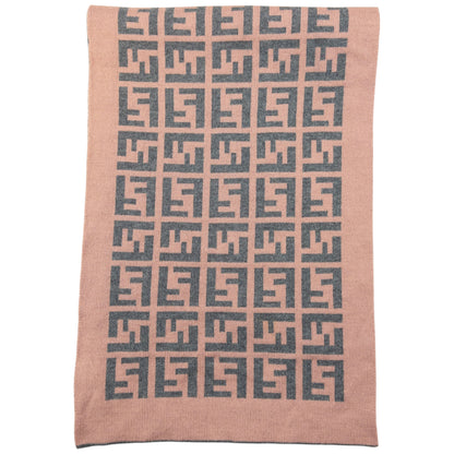 Vintage Fendi Monogram Wool Scarf