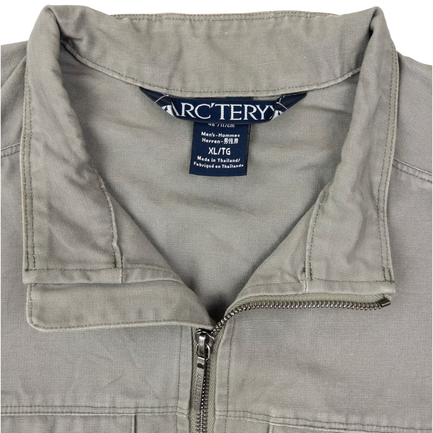 Vintage 2000s Arcteryx Crosswire Canvas Zip Up Jacket Size XL