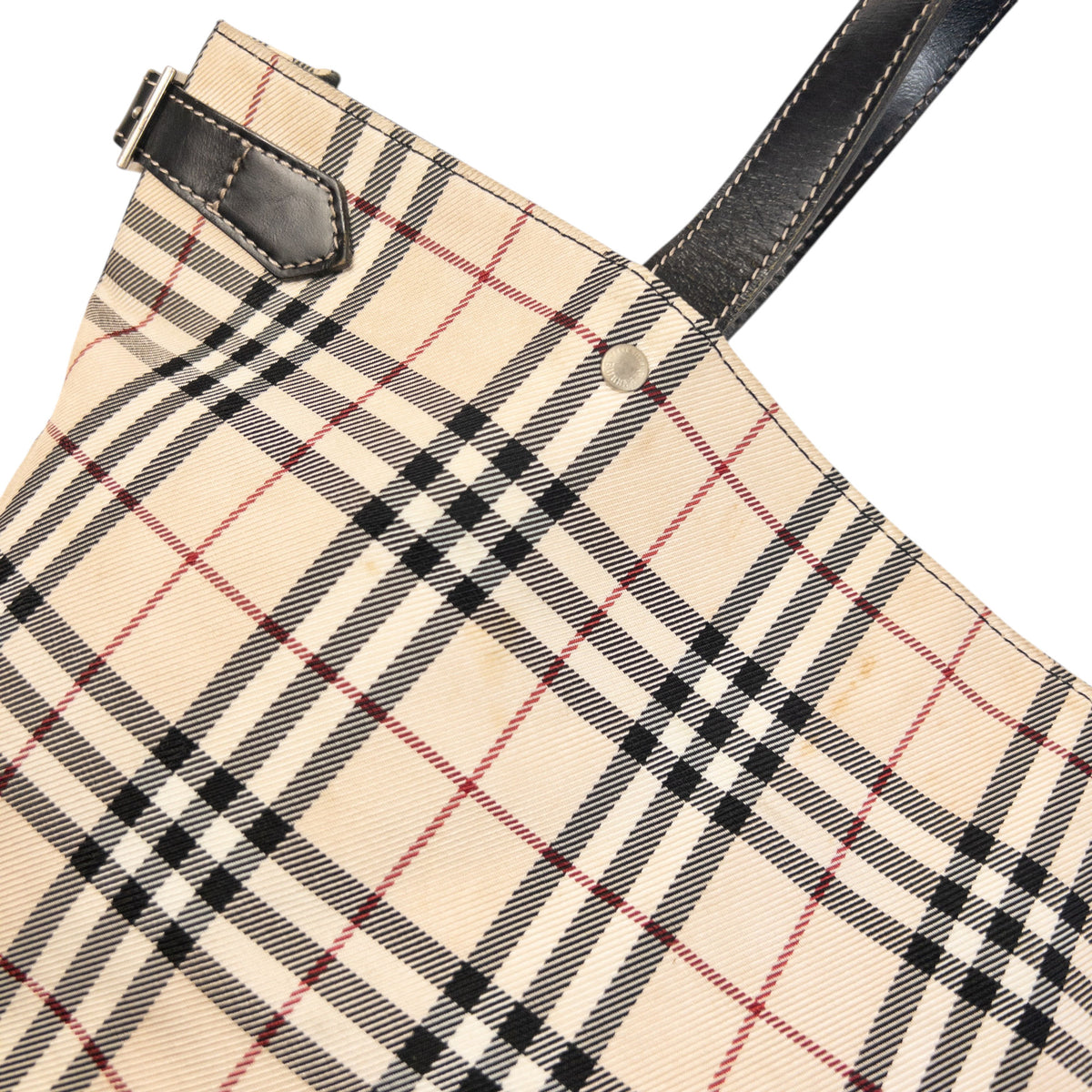 Vintage 2000s Burberry Blue Label Nova Check Shoulder Bag