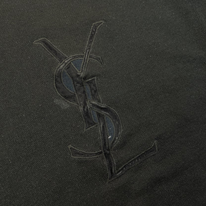 Vintage 80s YSL Yves Saint Laurent Embroidered Sweatshirt Size S