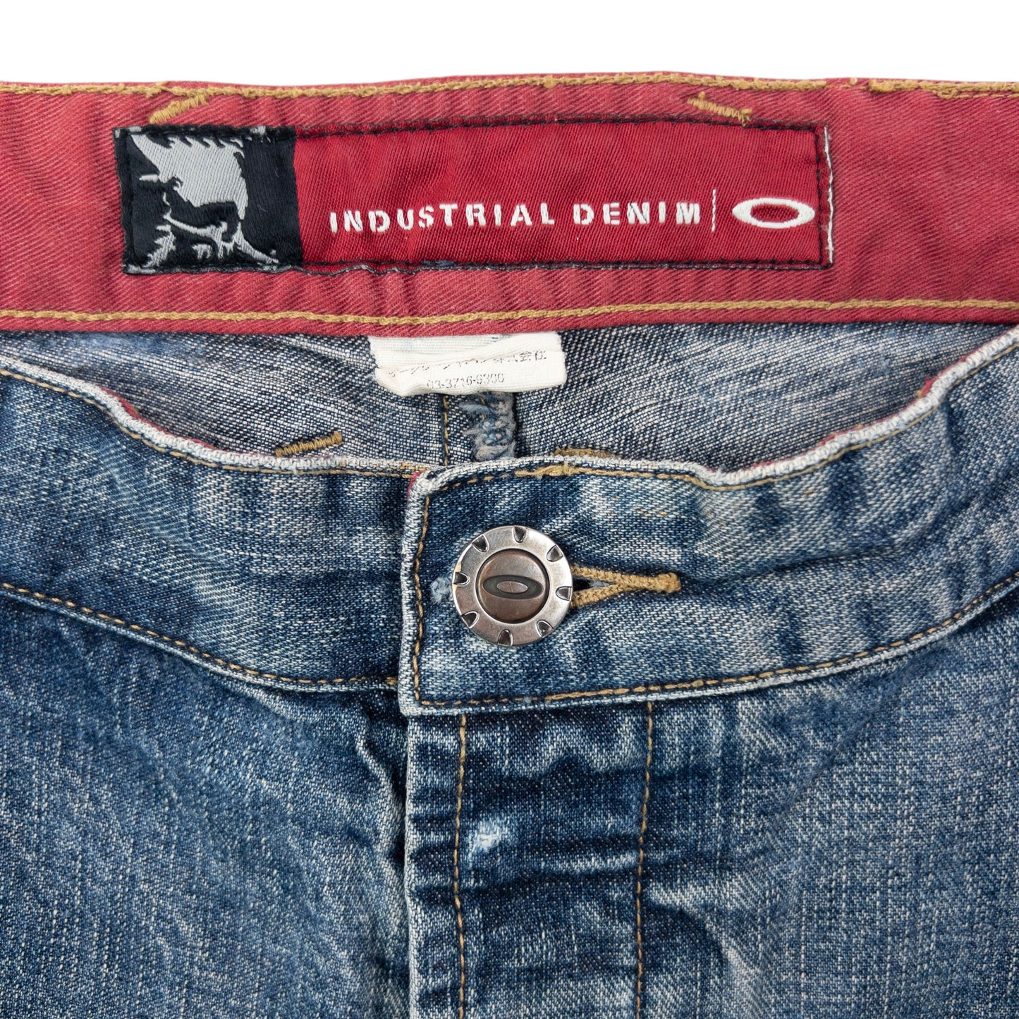 Vintage 2000s Oakley Industrial Denim Jeans Size W36