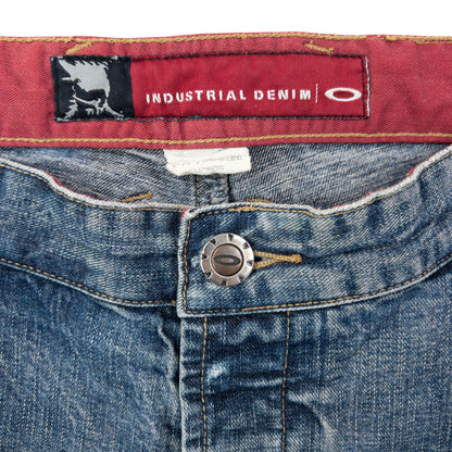 Vintage 2000s Oakley Industrial Denim Jeans Size W36