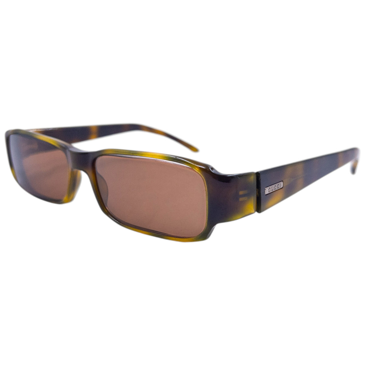 Vintage 2000s Gucci By Tom Ford Tortoise Shell Sunglasses