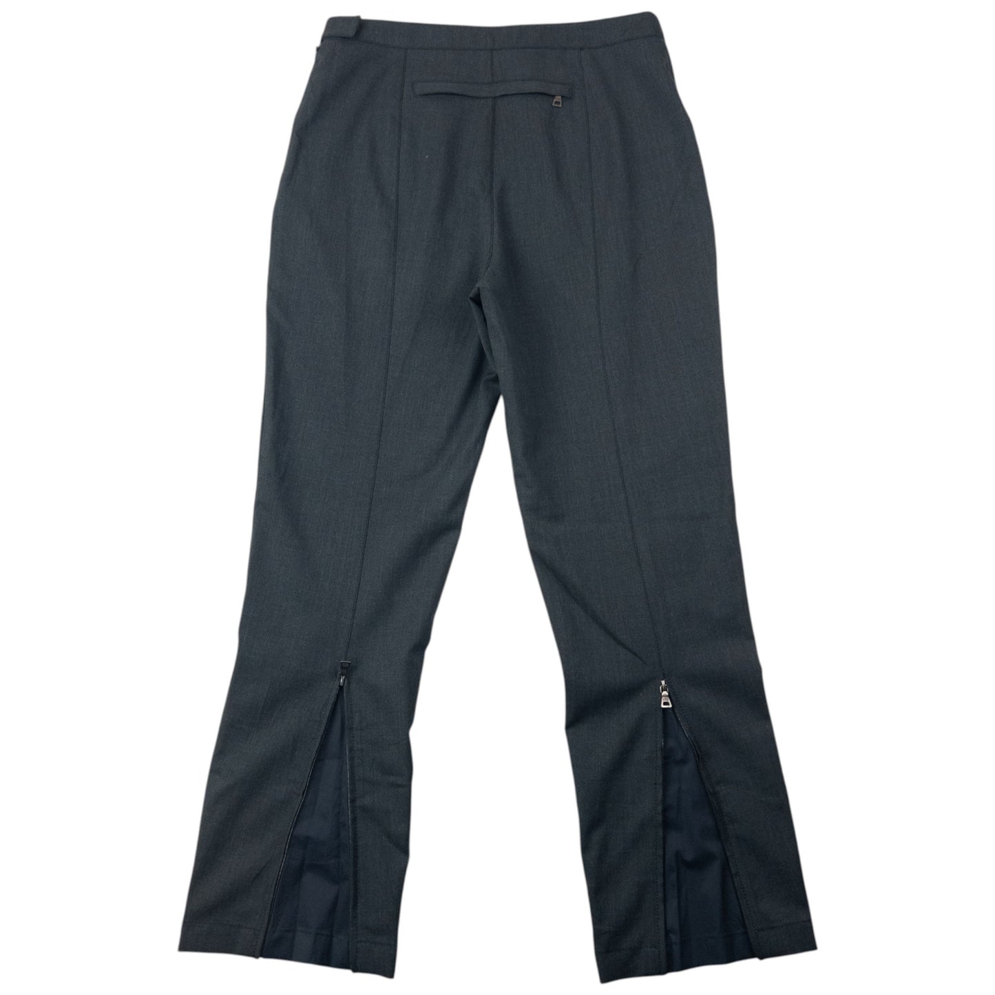 Vintage 2000s Prada Sport Zip Cuff Wool Trousers Womens Size W27
