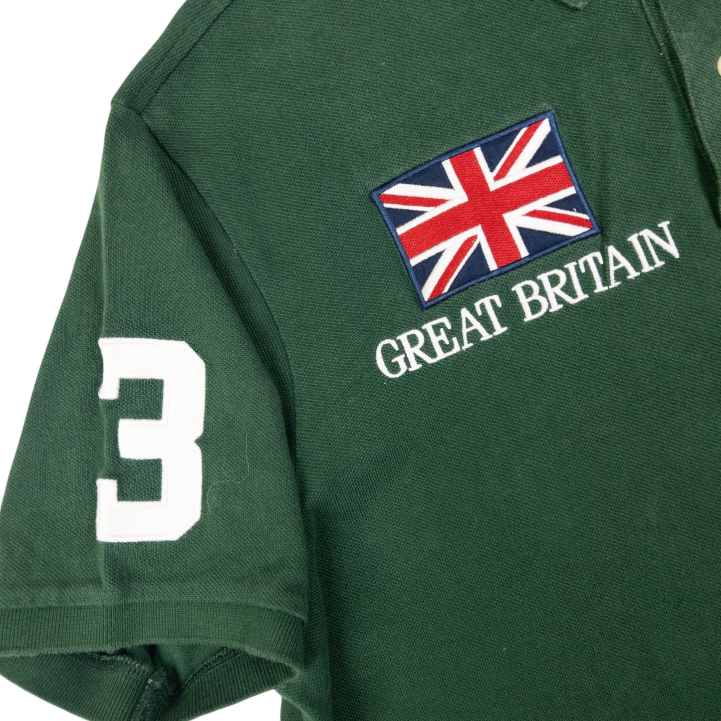Vintage Polo Ralph Lauren Great Britain Polo Shirt Size L