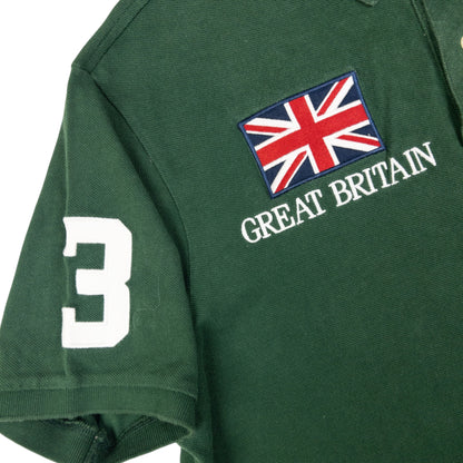 Vintage Polo Ralph Lauren Great Britain Polo Shirt Size L