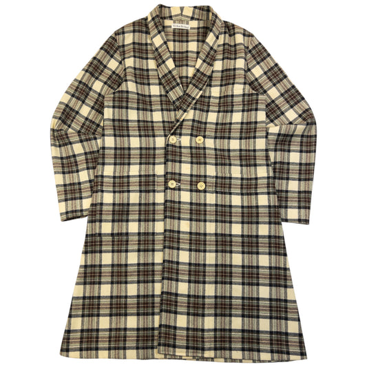 Vintage 90s Yohji Yamamoto Checkered Wool Jacket Size M