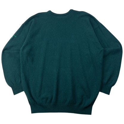 Vintage 90s Burberry Golf Wool Jumper Size XL
