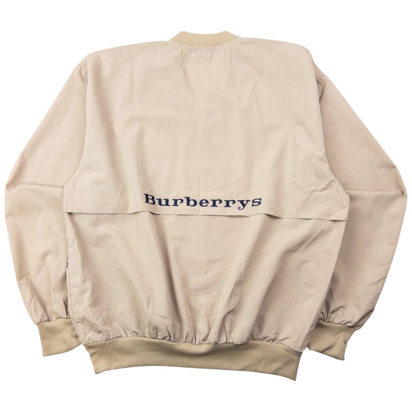 Vintage 90s Burberry Nova Check Lightweight Pullover Jacket Size S