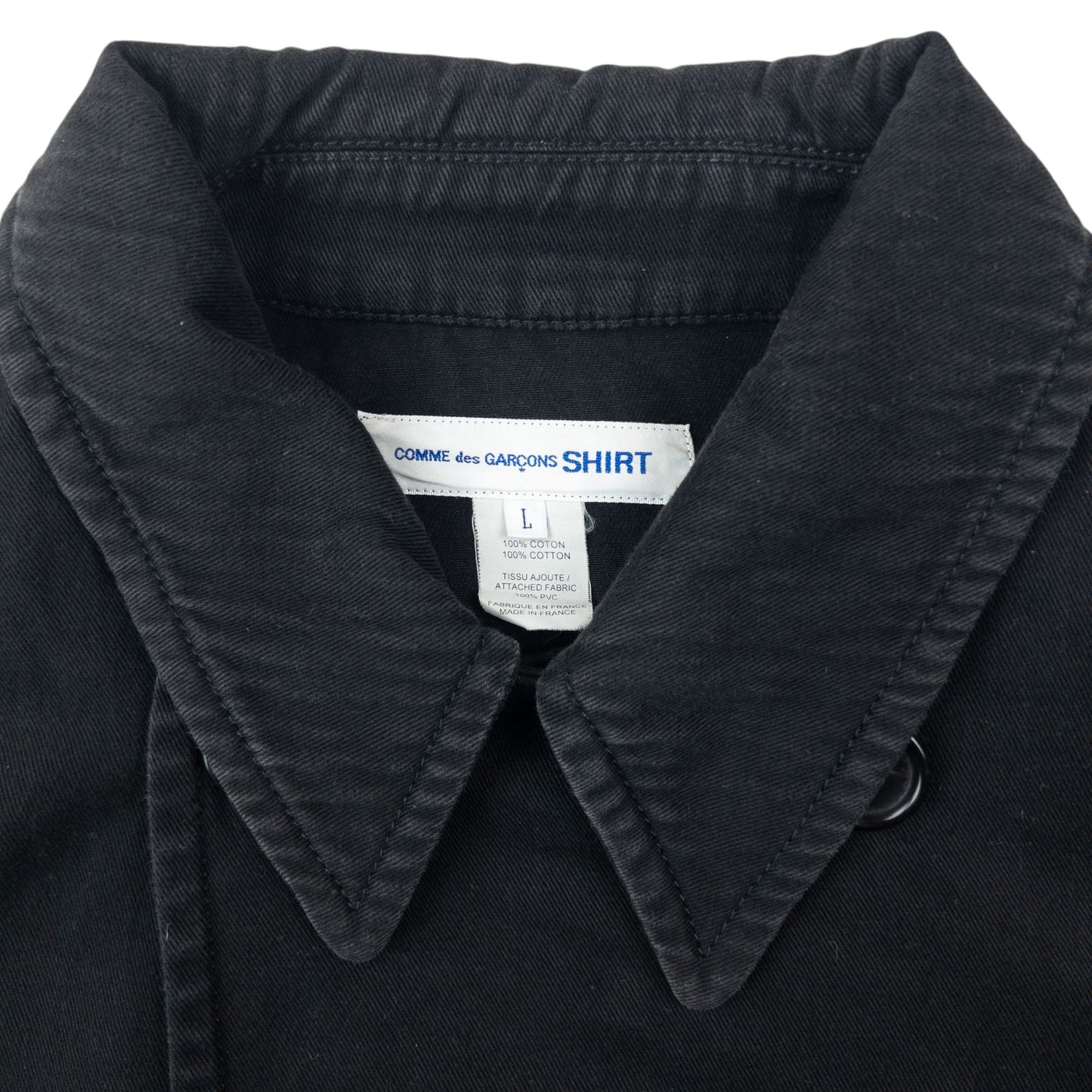Comme Des Garçons SHIRT Button Up Jacket Size M
