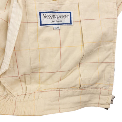 Vintage YSL Yves Saint Laurent Bomber Jacket Size M