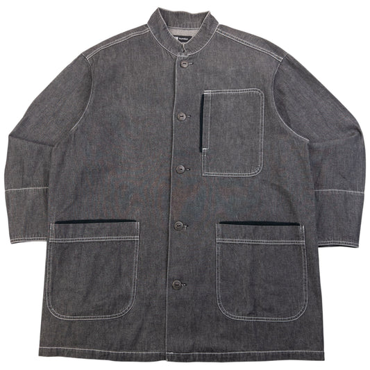 Vintage 2000s Issey Miyake Long Sleeve Button Up Denim Jacket Size L