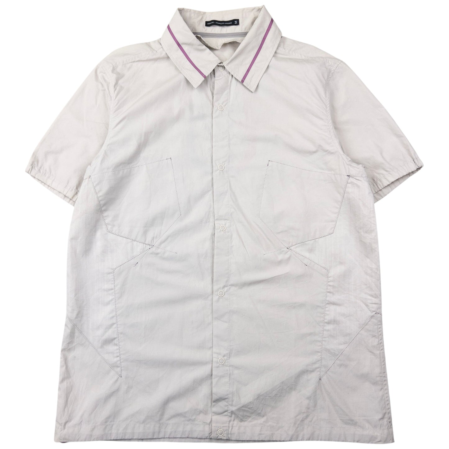Vintage Marithe + Francois Girbaud Star Stitch Button Up Shirt Size S