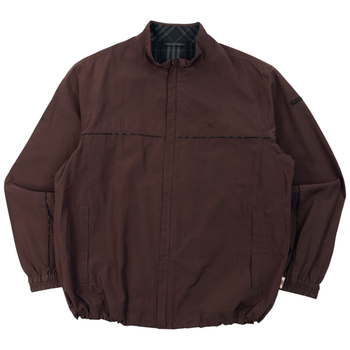 Vintage 2000s Burberry Golf Zip Up Jacket Size L