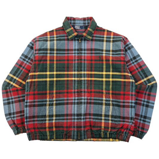 Vintage 90s Polo Ralph Lauren Checkered Jacket Size XL