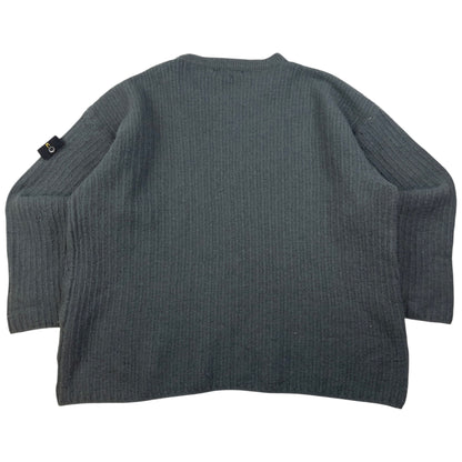 Vintage Stone Island Ribbed Jumper Size M