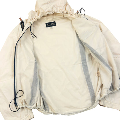 Vintage 2000s Armani Jeans Full Zip Ventilated Jacket Size S