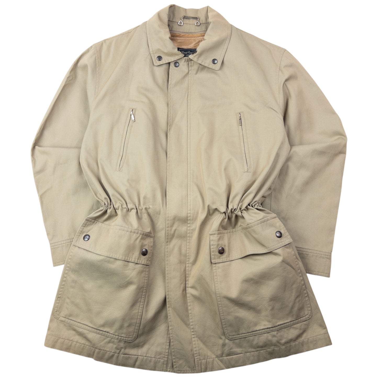 Vintage 90s Burberry Nova Check Lined Jacket Size M