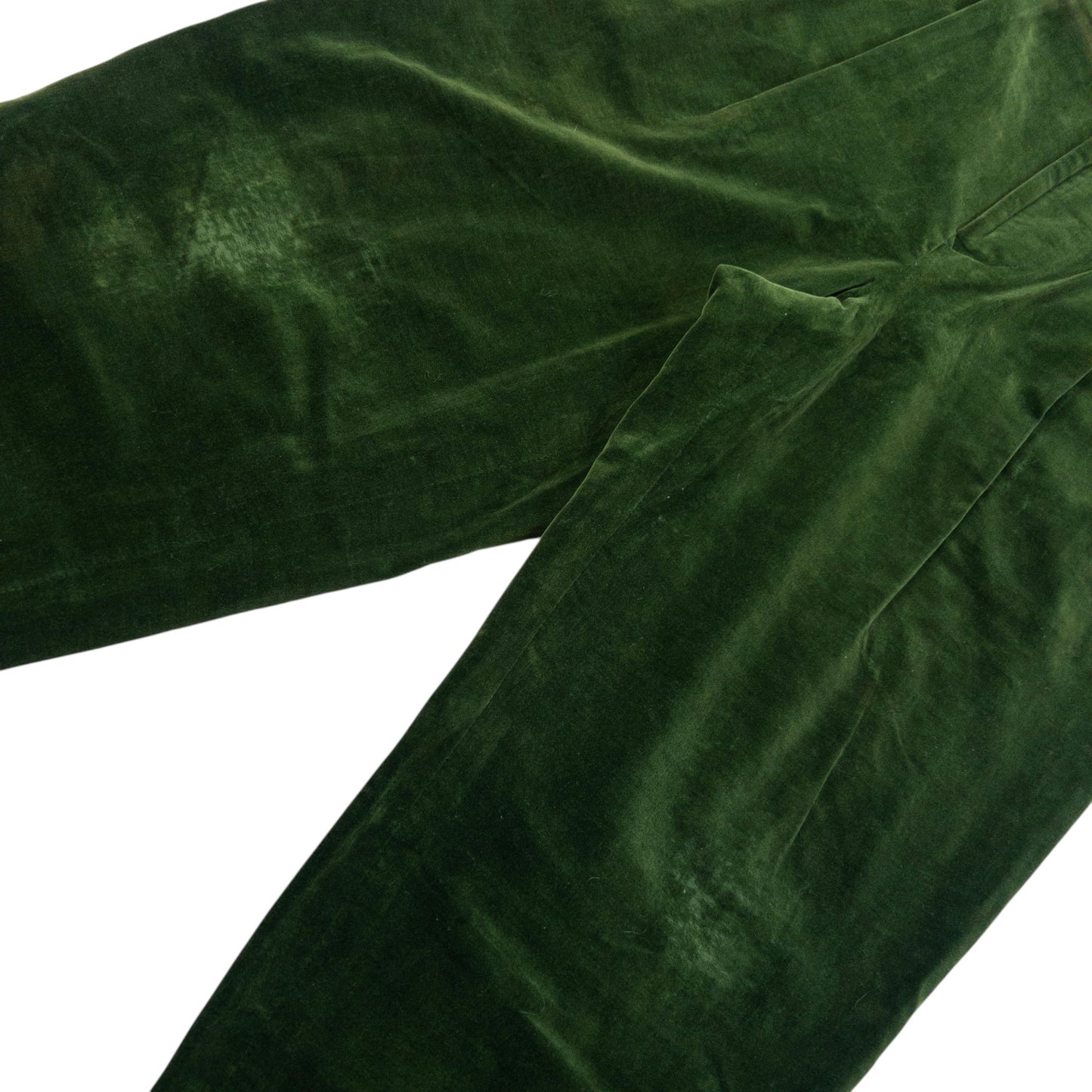 Vintage 90s Jean Paul Gaultier Velour Stirrup Trousers Size W32
