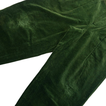 Vintage 90s Jean Paul Gaultier Velour Stirrup Trousers Size W32
