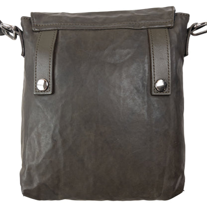 Vintage 2000s Jean Paul Gaultier Leather Crossbody Bag