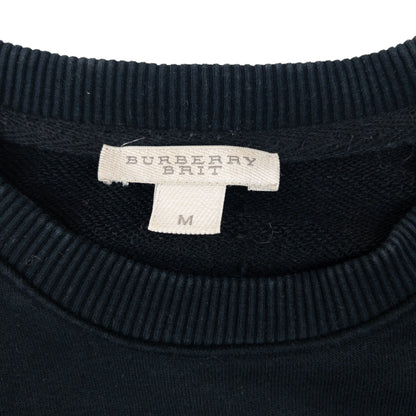 Vintage Burberry Brit Embroidered Sweatshirt Size M