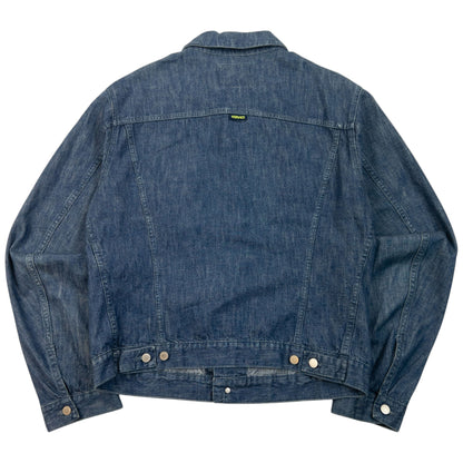 Vintage 2000s Versace Jeans Couture Button Up Denim Jacket Size S