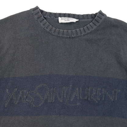 Vintage 2000s YSL Yves Saint Laurent Knit Jumper Size L