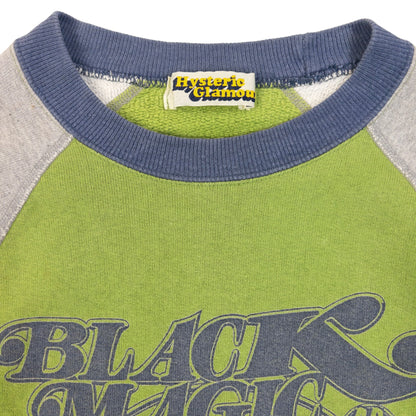 Vintage 90s Hysteric Glamour Black Magic Graphic Sweatshirt Womens Size M