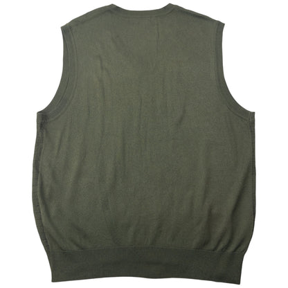 Vintage 90s YSL Yves Saint Laurent Sweater Vest Size XL