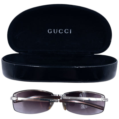 Vintage 90s Gucci Rimless Sunglasses