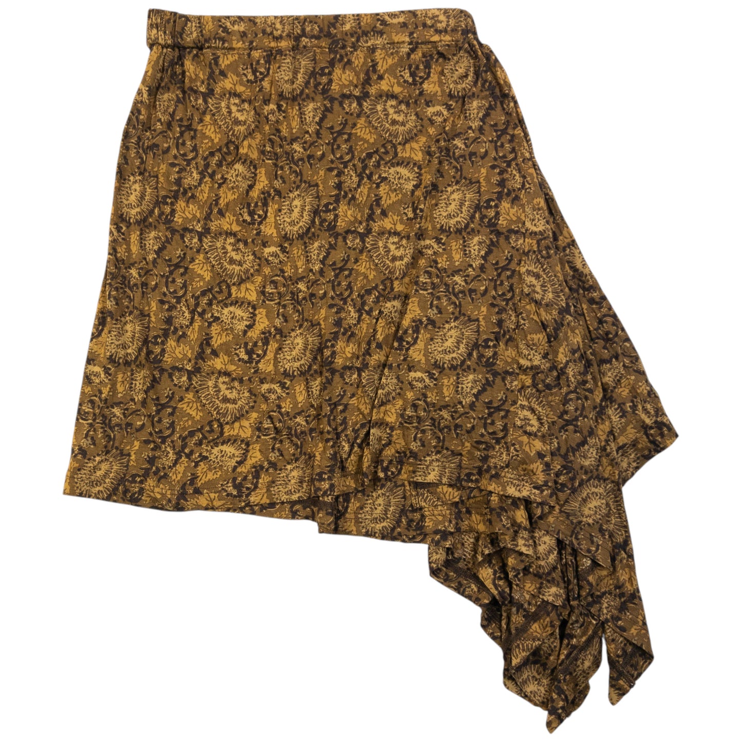 Vintage 2000s Cabane De Zucca By Issey Miyake Asymmetric Skirt Womens One Size