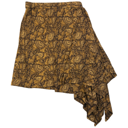 Vintage 2000s Cabane De Zucca By Issey Miyake Asymmetric Skirt Womens One Size
