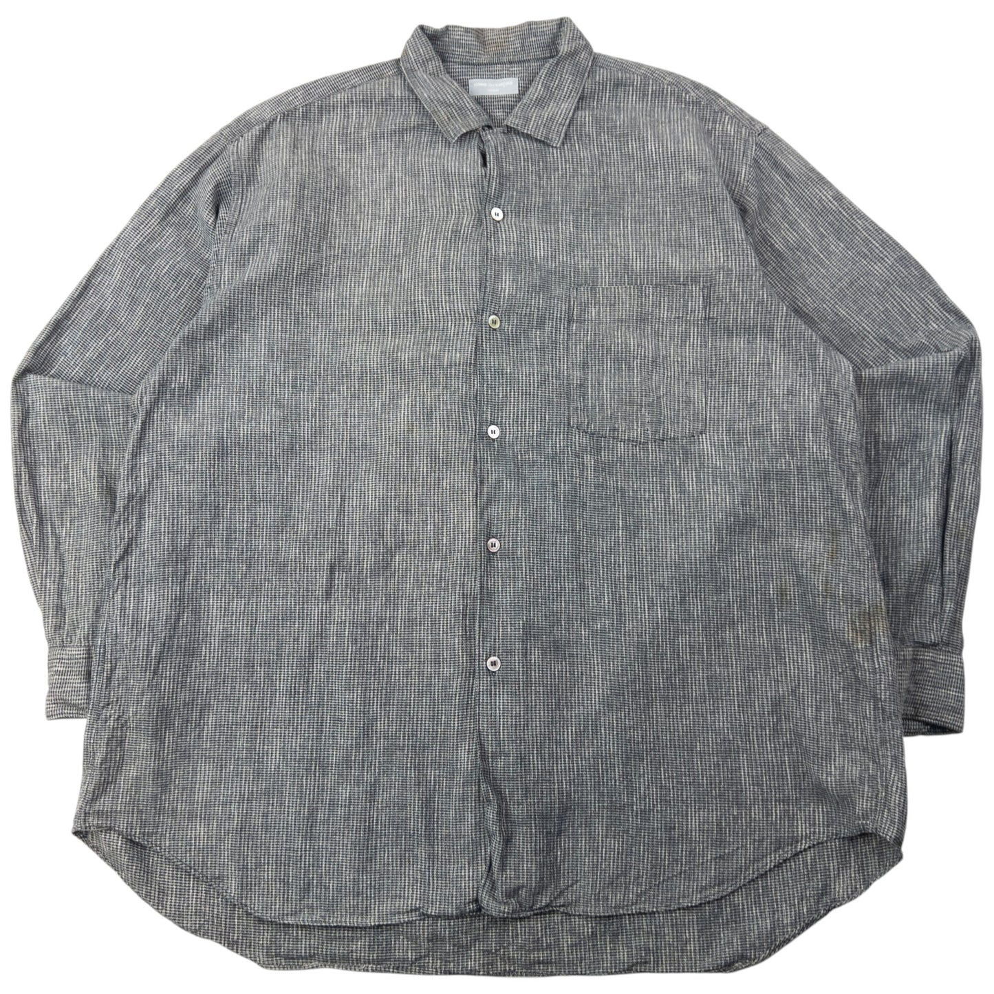 Vintage 90s Comme Des Garçons HOMME Long Sleeve Button Up Shirt Size